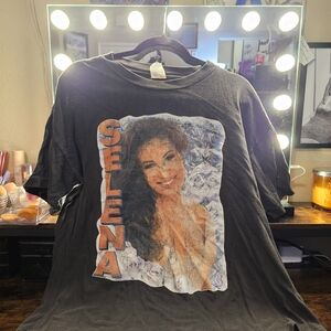 Black Graphic Women's Top